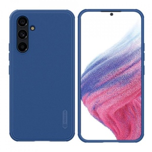 Husa Samsung Galaxy A54 -Nillkin Super Frosted Shield Case albastra - Img 2