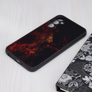 Husa Samsung Galaxy A55 5G - Printing Glass Red Nebula - Img 2