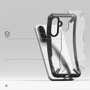 Husa Samsung Galaxy A56 / A36 Ringke Fusion X Neagra - Img 7