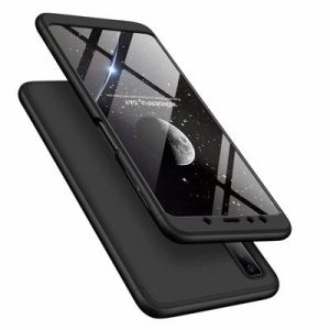 Husa Samsung Galaxy A9 -GKK 360 Front and Back Case Full Body Cover Negru - Img 2