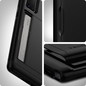 Husa Samsung Galaxy Note 20 -Spigen Slim Armor CS Neagra - Img 8