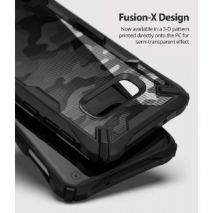 Husa Samsung Galaxy S10e - Ringke Fusion X- Camo Black - Img 3