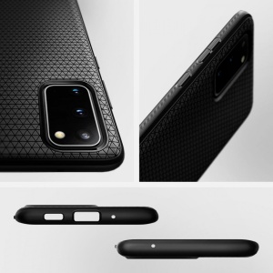 Husa Samsung Galaxy S20 Plus -Spigen Liquid Air- Negru mat - Img 4