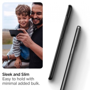 Husa Samsung Galaxy S20 Plus- Spigen Thin Fit -Black - Img 6