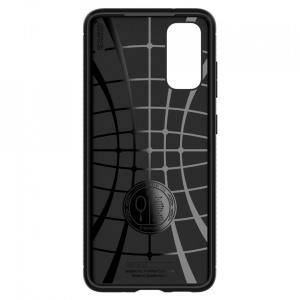 Husa Samsung Galaxy S20 - Spigen Rugged Armor -Neagra - Img 3
