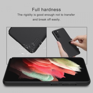 Husa Samsung Galaxy S21 FE-Nillkin Super Frosted Shield Case Neagra - Img 7