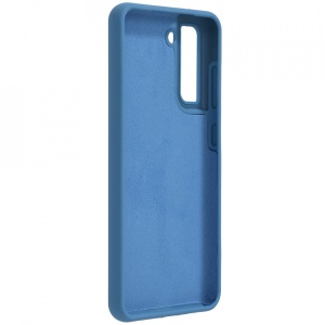 Husa Samsung Galaxy S21 FE Soft Edge Silicone Light Blue - Img 3