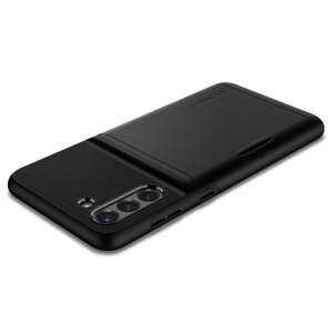 Husa Samsung Galaxy S21 Plus-Spigen Slim Armor CS Neagra - Img 3