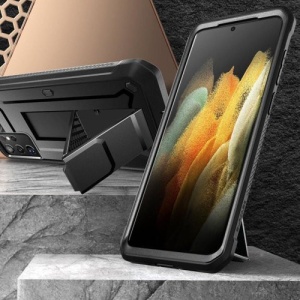 Husa Samsung Galaxy S21 Ultra -Supcase Unicorn Beetle Pro -Neagra - Img 6