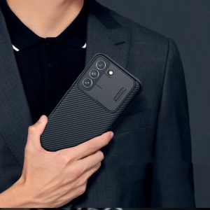 Husa Samsung Galaxy S22 Plus Nillkin CamShield Pro Neagra - Img 5