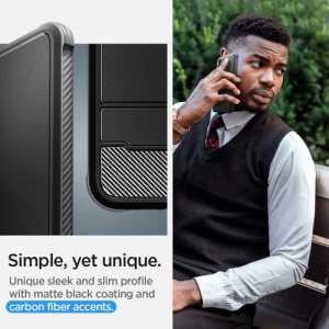 Husa Samsung Galaxy S23 Plus - Spigen Rugged Armor -Neagra - Img 6