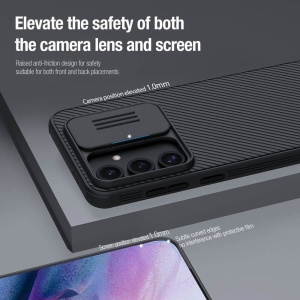 Husa Samsung Galaxy S24 FE Nillkin CamShield Pro Neagra - Img 5