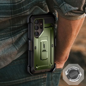 Husa Samsung Galaxy S25 Ultra Supcase Unicorn Beetle Pro Guldan - set - Img 2