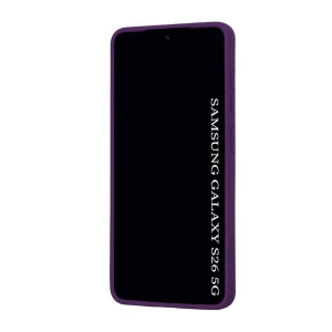 Husa Samsung Galaxy S26 Magsafe Pro transparenta margini mov - Img 3