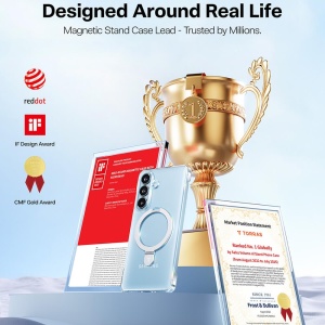 Husă Samsung Galaxy S26 Torras Ostand Slim Series – Protecție cu Suport Integrat - Img 4