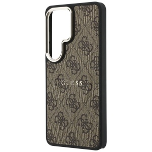 Husa Samsung Galaxy S26 Ultra Guess 4G Embossed Ring MagSafe Maro - Img 4