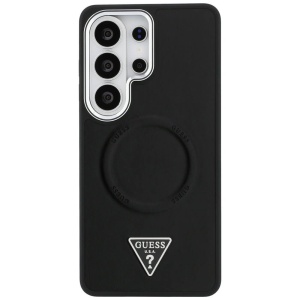 Husa Samsung Galaxy S26 Ultra Guess Embossed Ring Triangle Logo MagSafe neagra - Img 3