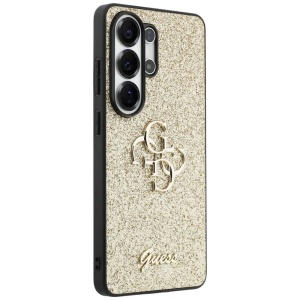 Husa Samsung Galaxy S26 Ultra Guess Fixed Glitter Big 4G Metal Logo aurie - Img 2