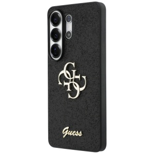Husa Samsung Galaxy S26 Ultra Guess Fixed Glitter Big 4G Metal Logo neagra - Img 3