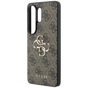 Husa Samsung Galaxy S26 Ultra Guess Hardcase 4G Big Metal Logo maro - Img 3