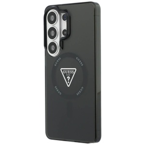 Husa Samsung Galaxy S26 Ultra Guess IML Gradient Triangle MagSafe neagra - Img 7
