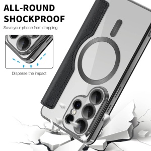 Husa Samsung Galaxy S26 Ultra SmartMag Book Case Neagra - Img 2