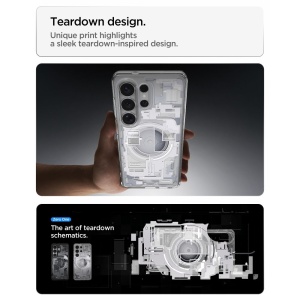 Husa Samsung Galaxy S26 Ultra Spigen Ultra Hybrid MagSafe Zero One Alba - Img 6