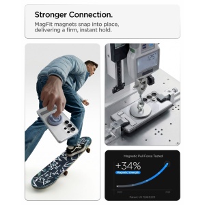 Husa Samsung Galaxy S26 Ultra Spigen Ultra Hybrid "S"-Clear/ White - Img 2