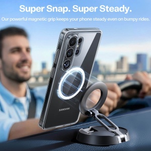 Husa Samsung Galaxy S26 Ultra Torras Guardian Magnetic transparenta - Img 2
