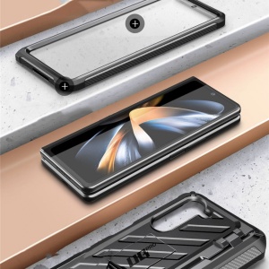 Husa Samsung Galaxy Z Fold 5 Supcase Unicorn Beetle Pro Neagra - Img 4