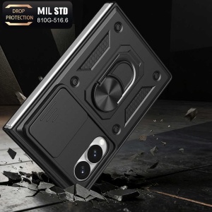 Husă Samsung Galaxy Z Fold 8 - Techsuit - CamShield Series - Gold - Img 6