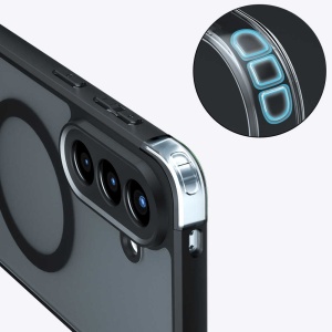 Husă Techsuit PureFrost MagSafe pentru Samsung Galaxy A37 5G, Frosted Black - Img 4