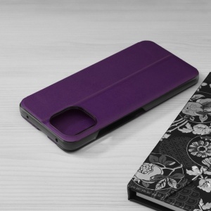 Husa Xiaomi Mi 11 Lite -Eco Leather View Case-Purple - Img 7