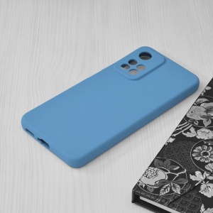 Husa Xiaomi Redmi Note 11 Pro+ Soft Edge Silicone Light Blue - Img 4