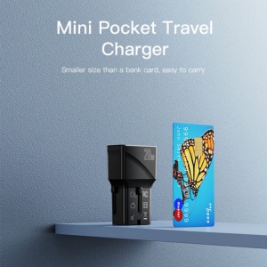 Incarcator telefon USB , USB tip C PD20W cu adaptor de calatorie EU, UK, US, AUS Yesido - Img 2