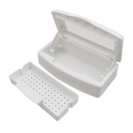 Cutie Sterilizare Instrumente Manichiură – Alb