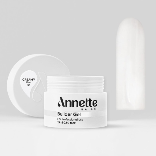 Gel Constructie Creamy Clear ANNETTE NAILS - 15ml