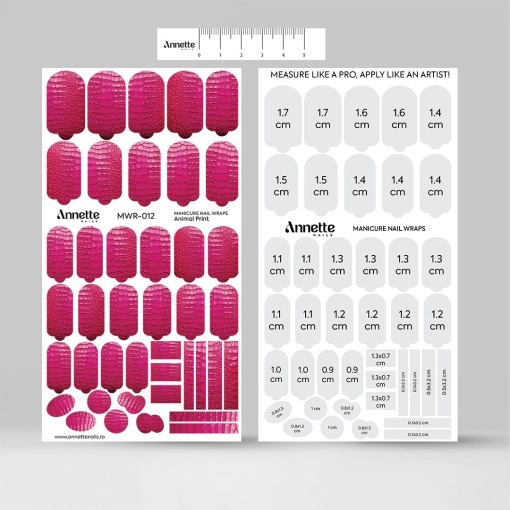 Nail Wraps Manichiura Animal Print 12 Annette Nails MWR-012