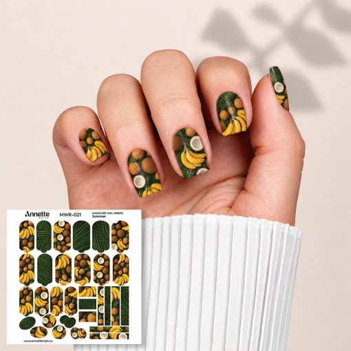 Nail Wraps Manichiura Summer 21 Annette Nails MWR-021