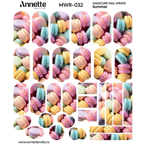 Nail Wraps Manichiura Summer 32 Annette Nails MWR-032