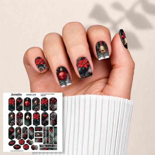 Nail Wraps Manichiura Winter 74 Annette Nails MWR-074