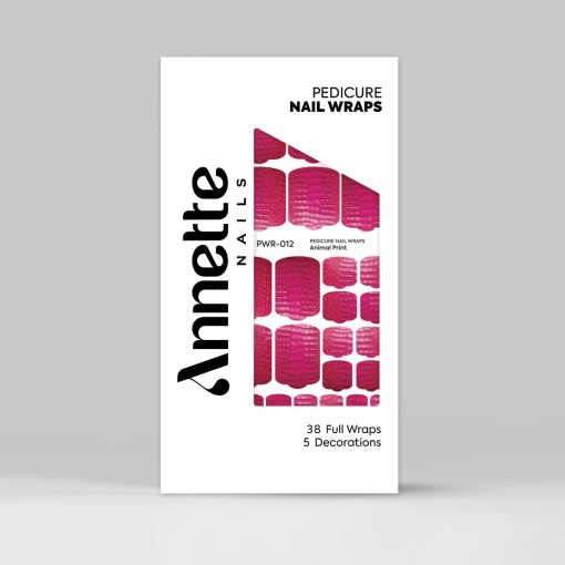 Nail Wraps Pedichiura Animal Print 12 Annette Nails PWR-012