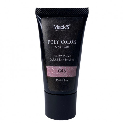 Polygel Color MACKS G43 -30ml