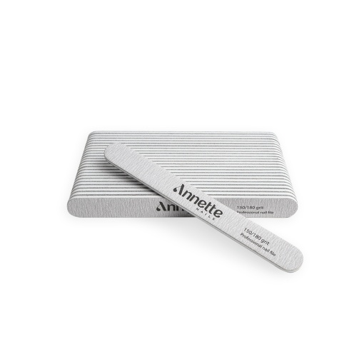 Set Pile Unghii Ovale 25 buc 150/180 grit Zebra Annette Nails POZ-05-150/180-S25
