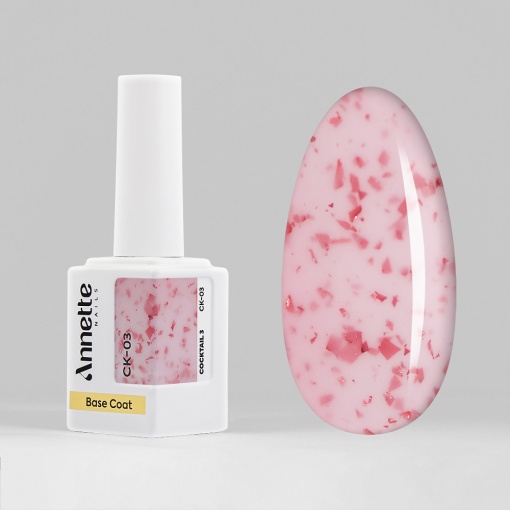 Baza Rubber Cocktail 3 ANNETTE NAILS - 12 ml CK-03
