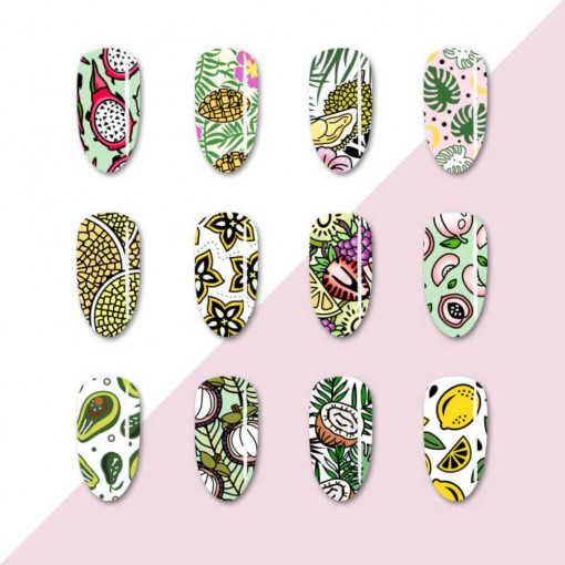 Matrita unghii Tropical Punch - BORN PRETTY - L001