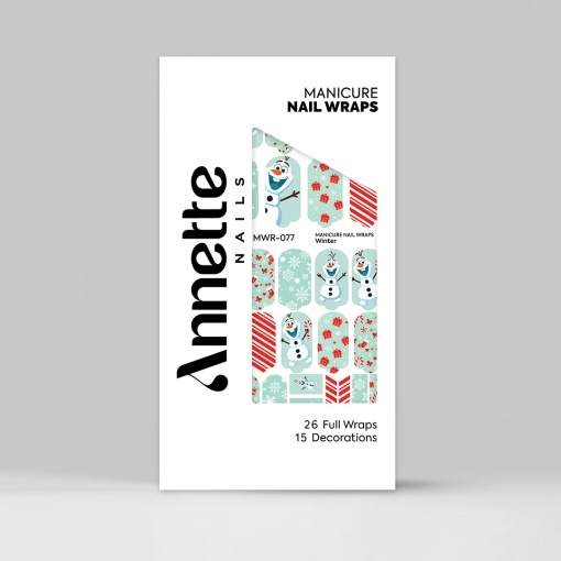 Nail Wraps Manichiura Winter 77 Annette Nails MWR-077