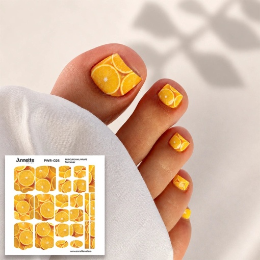 Nail Wraps Pedichiura Summer 26 Annette Nails PWR-026