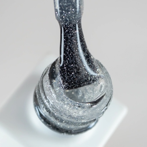 Top Coat Reflective Silver TRE-03 No Wipe 8ml Annette Nails