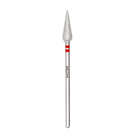 Capat freza (BIT) Con Diamantat - Rosu - MUW